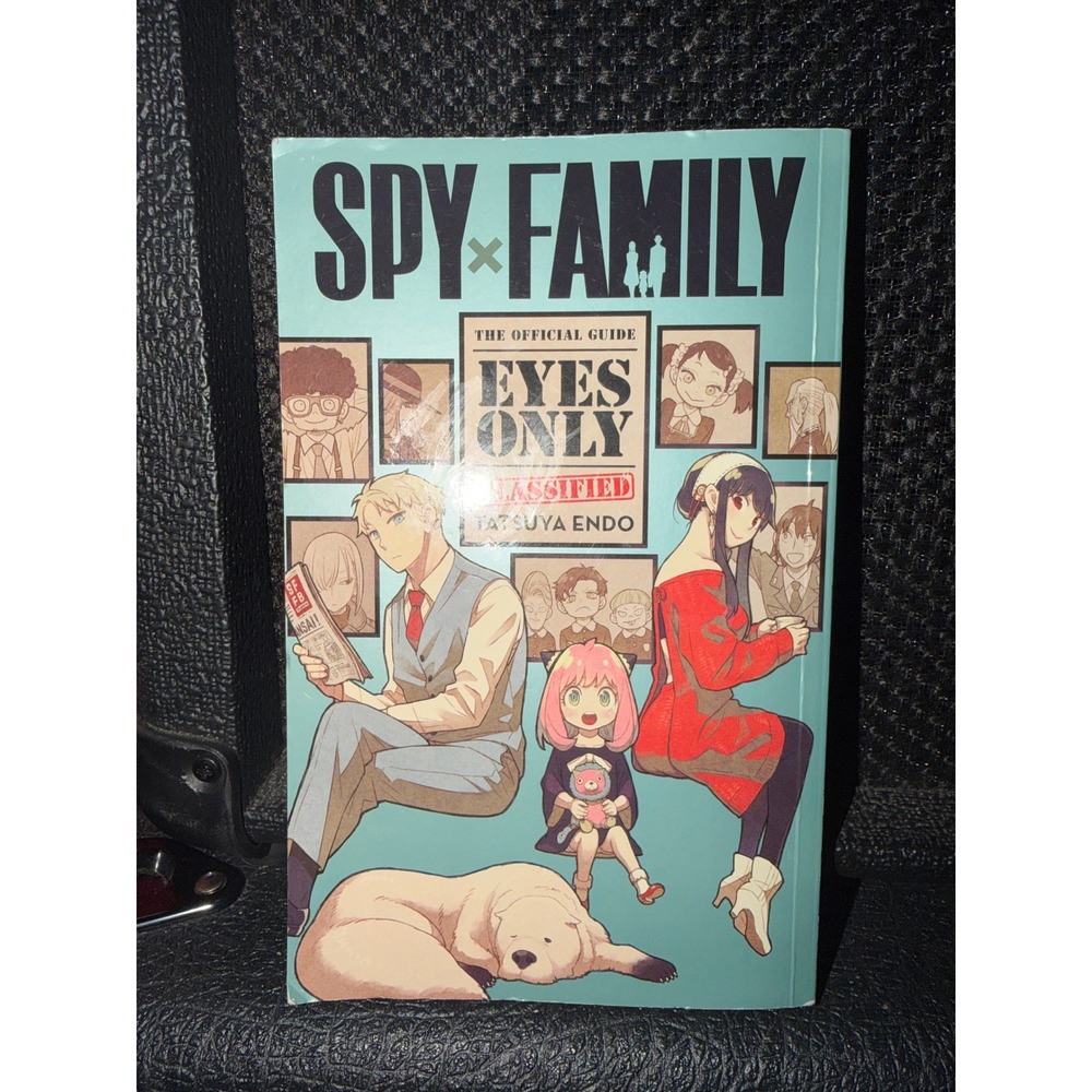Spy x Family The Official Guide Eyes Only Manga Fanbook Tatsuya Endo VIZ Media
